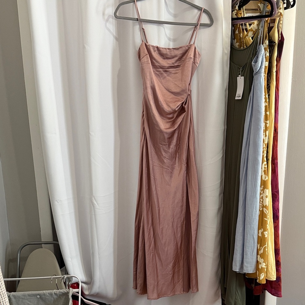 Billy J Julia Maxi Dress, Dusty Pink